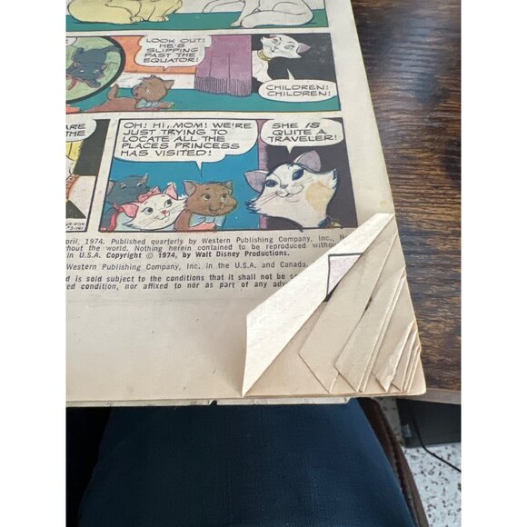 Gold Key Walt Disney The Aristokittens And OMalley The Alley Cat Comic #3 1974 - Picture 6 of 6
